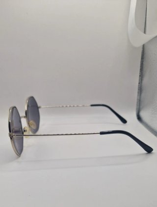 Gafas Exagonales Vintage Plata
