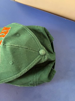 Gorra Atlanta College Verde Naranja