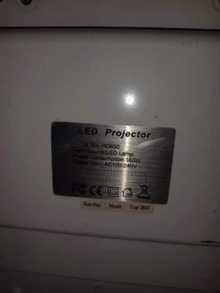 Pantalla de proyección