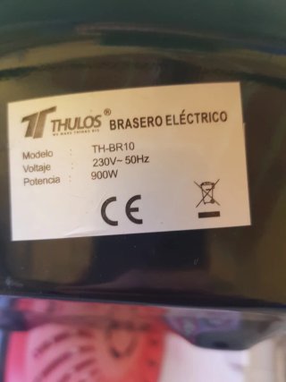 Estufa Eléctrica Redonda Thaos