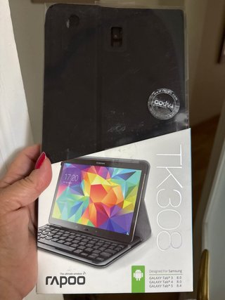 Funda Teclado Rapoo TK308 Samsung Galaxy Tab