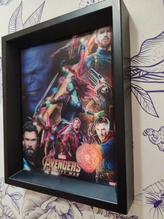 Cuadros 3D Cambiantes Avengers y Star Wars
