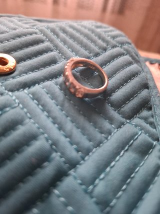 Anillo Artesanal de plata con circonitas N° 14