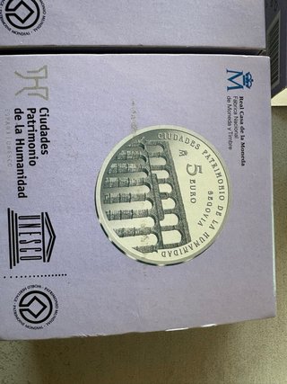 Estuches Vacíos 5€ Ciudades Patrimonio Humanidad