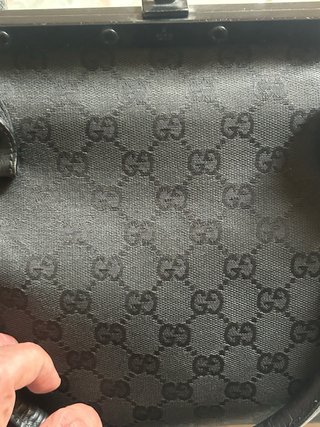 Borsa Gucci Bamboo Nera