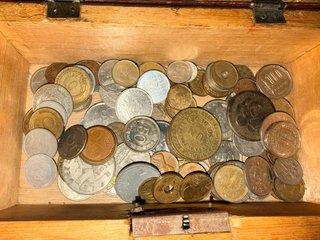 Lote monedas antiguas varios países