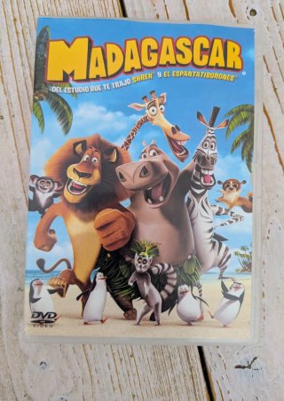 DVD Madagascar Dibujos Animados Español