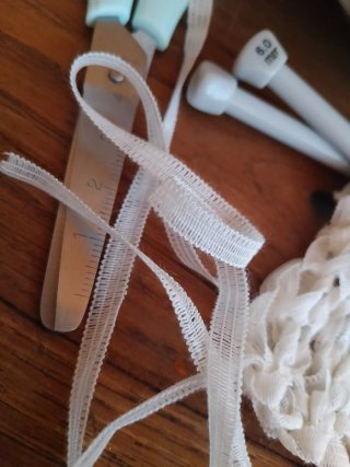 Filato binario effetto organza