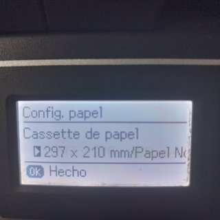 Epson WF-2750 para reparar, funciona escáner y mas