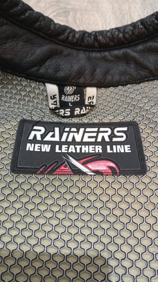 Chaqueta de moto de cuero Rainers Talla L / 52