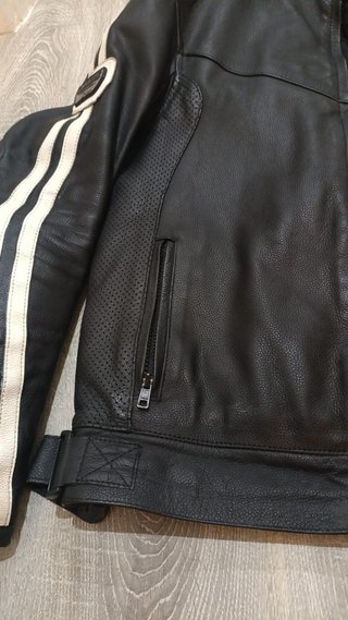 Chaqueta de moto de cuero Rainers Talla L / 52
