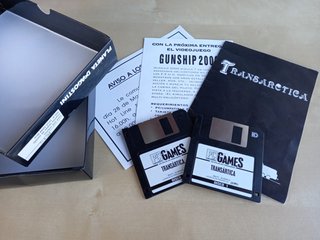 Juego Transarctica para PC en formato diskette 3.5