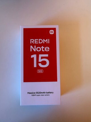 Xiaomi Redmi Note 15 5G Negro