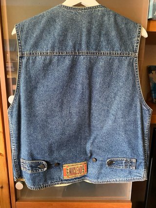 Chaleco vaquero vintage
