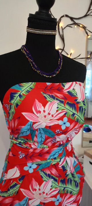 Costume Intero Fascia Tropicale XL