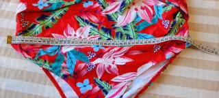 Costume Intero Fascia Tropicale XL