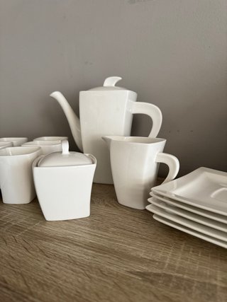 Juego de café VP Ourense porcelana