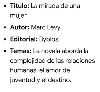 Libro: La Mirada de una Mujer