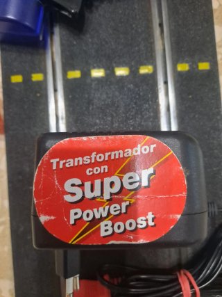 Scalextric: Transformador, Mandos y Pista