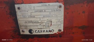 Ejes Carraro 26.18M delantero y tercero