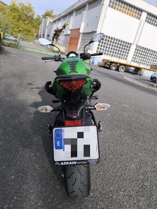 Kawasaki ER-6N Verde/Negra