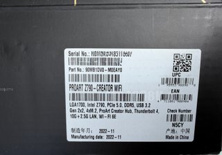 Placa Base ASUS ProArt Z790 Creator WiFi