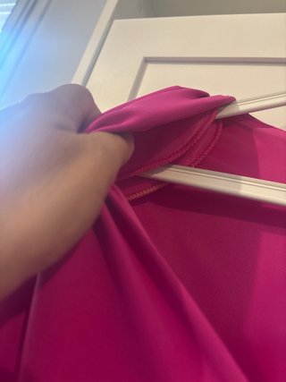 Vestido elegante fuscia