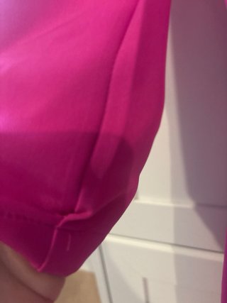 Vestido elegante fuscia