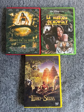El Libro de la Selva DVD Disney
