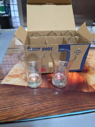6 Vasos Chupito Arcoroc Hot Shot