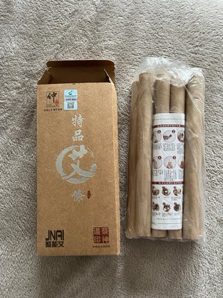 Moxas para moxibustión
