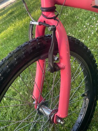 Bicicleta infantil Runfit rosa fucsia