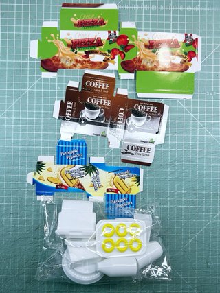 Mini Frigorífico Juguete con Accesorios