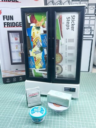 Mini Frigorífico Juguete con Accesorios