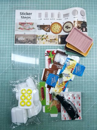 Mini Frigorífico Juguete con Accesorios