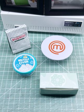 Mini Frigorífico Juguete con Accesorios