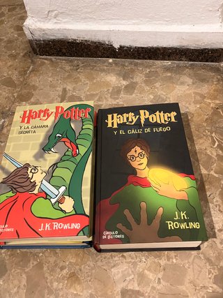 Colección 3 libros de Harry Potter