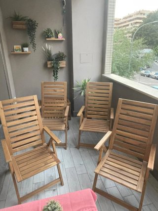 Set 4 Sedie Pieghevoli Ikea NAMMARO