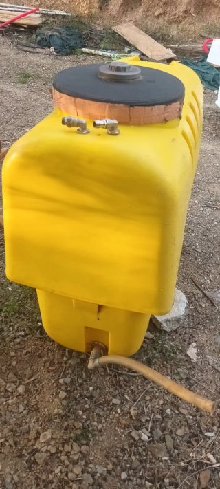 Depósito 500L Amarillo