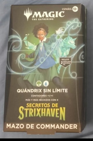 Mazo Commander Magic Quándrix Sin Límite