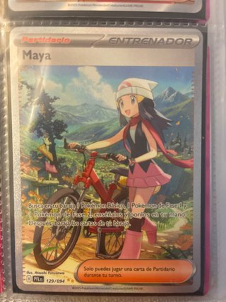 Carta Pokémon Maya 129/094 Entrenador