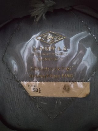 Gorra policía alemana