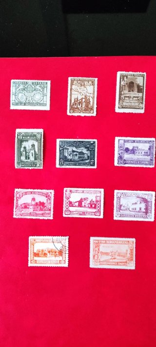Sellos España 1930 Pro Union Iberoamericana I