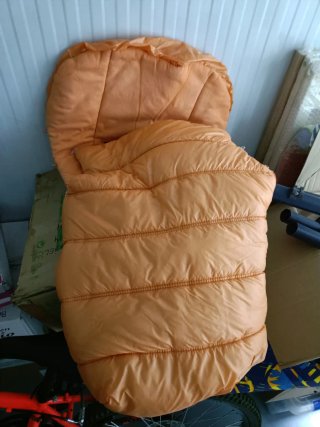 Saco para silla de paseo naranja