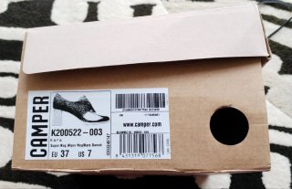 Zapatos Camper Negros Talla 38