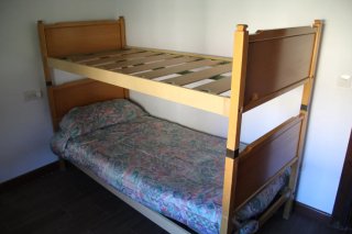 2 Camas individuales madera convertibles en litera