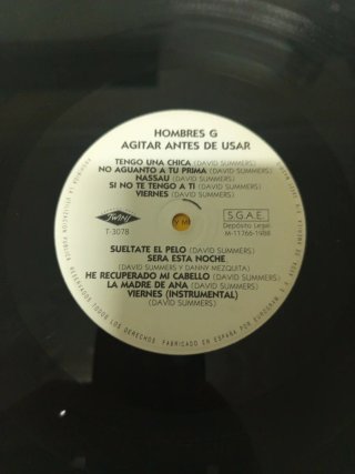 2 VINILOS LP HOMBRES G