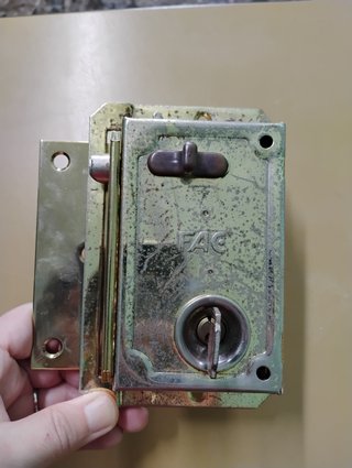 Cerradura múltiple FAC y 2 cilindros
