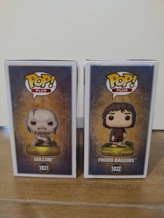 Funko Pop Gollum 1831 - Frodo 1832