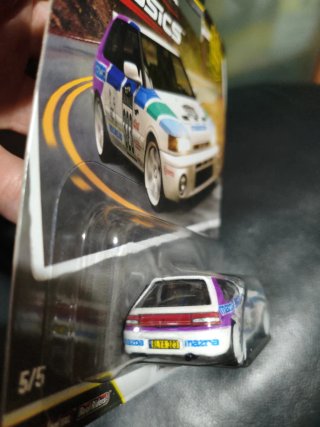 Hotwheels Mazda 323 GTR Modern Classics